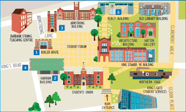 Campus map